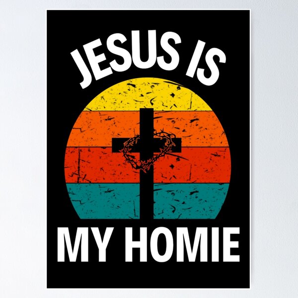 Artikel-Vorschau von Jesus ist mein Homie Jesus ist mein Homeboy Lustige Jesus Sprüche Liebhaber, designt und verkauft von chetan786.