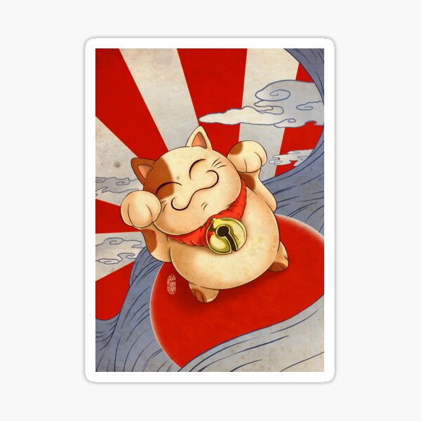Japan Neko Sticker