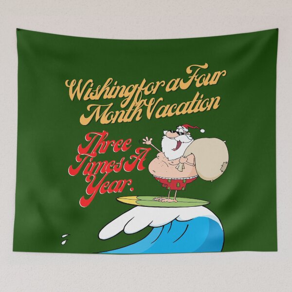 Item preview, Wishing For A Four Month Vacation. Three Times A Year. designed and sold by JockArts.