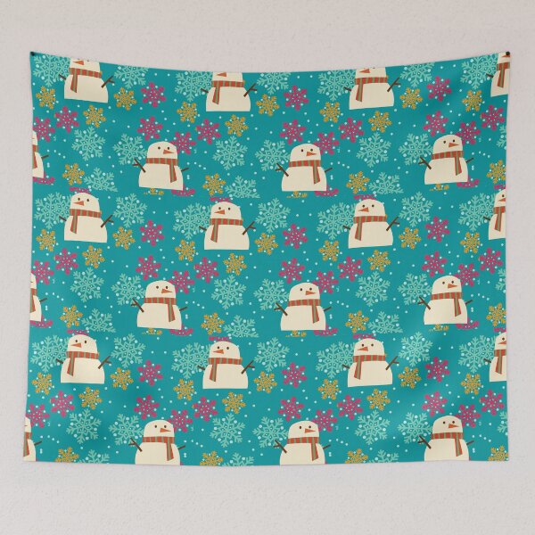 Item preview,  Merry Christmas- Cute Snowman patterns designed and sold by Rsagur12.