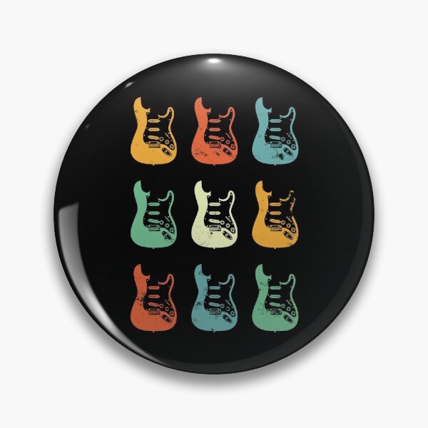 Item preview, S-Style Electric Guitar Bodies Retro Theme designed and sold by nightsworthy.