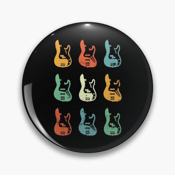 Item preview, Bass Guitar Bodies Retro Theme designed and sold by nightsworthy.