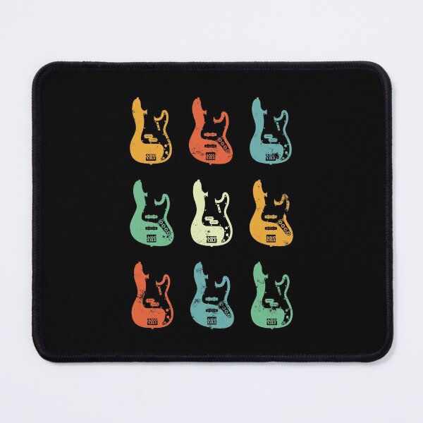 Item preview, Bass Guitar Bodies Retro Theme designed and sold by nightsworthy.