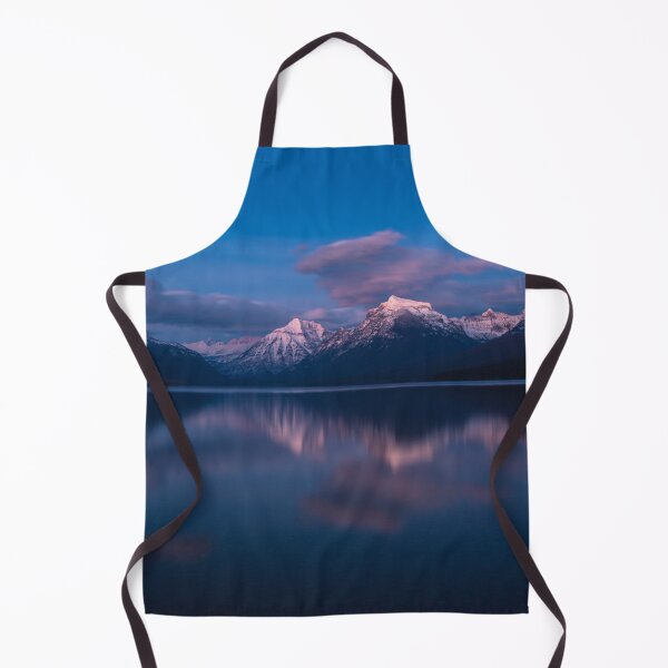 Item preview, Alpenglow at Lake McDonald, Glacier National Park, Flathead County, Montana USA designed and sold by mycloudzdesign.
