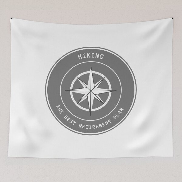 Item preview, Hiking The Best Retirement Plan designed and sold by fhodgson.