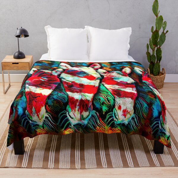Item preview, Horse Heads Stripes And Swirls designed and sold by joanstratton.