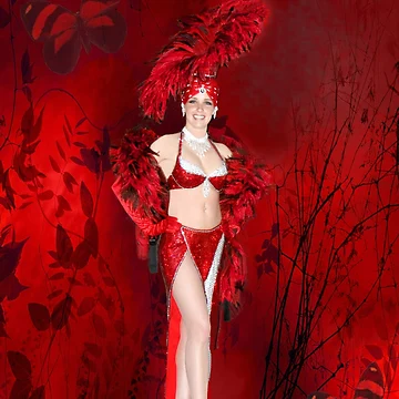 Artwork thumbnail, •.¸(*•.¸¸.•*´)¸.•* Lady In Red *•.¸(*•.¸¸.•*´)¸.•* by ✿✿ Bonita ✿✿ ђєℓℓσ
