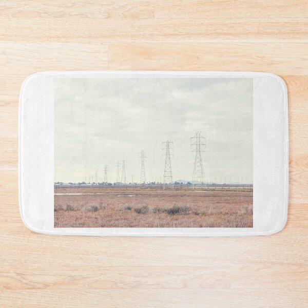 Item preview, Power Lines above Marshlands, San Francisco Bay #1 designed and sold by ywphotos.
