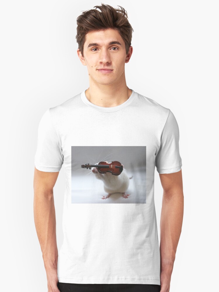 Alternate view of Its not easy being a violin player:) Slim Fit T-Shirt