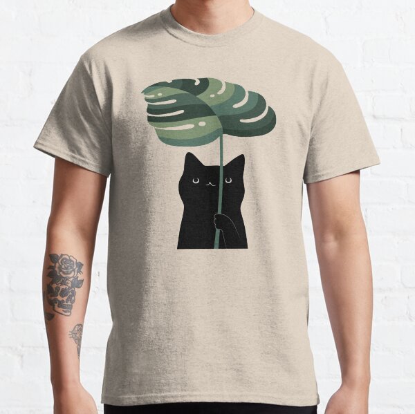 Cat and Plant 16 Classic T-Shirt