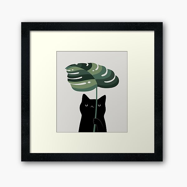 Item preview, Cat and Plant 16 designed and sold by ilovedoodle.