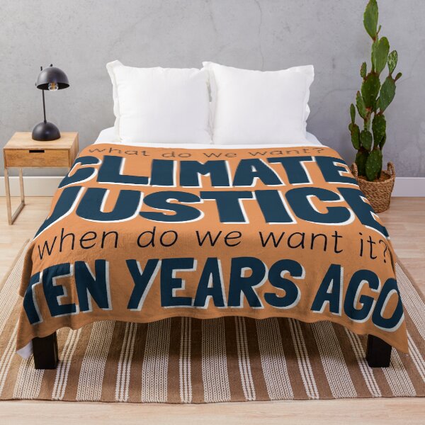 Item preview, Climate Justice Chant Environmental Advocacy Dark Teal designed and sold by cashewdays.