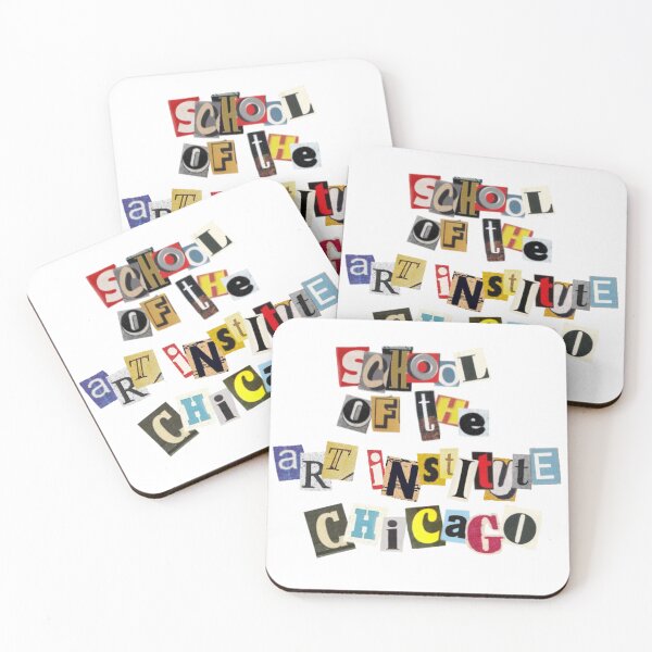 Item preview, School of The Art Institute of Chicago SAIC Logo Funky Collage designed and sold by Katie Thomsen.