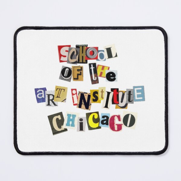 Item preview, School of The Art Institute of Chicago SAIC Logo Funky Collage designed and sold by Katie Thomsen.
