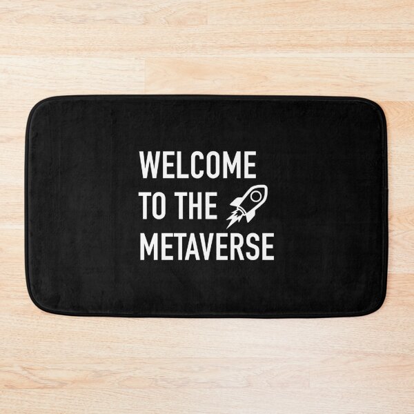 Item preview, Welcome to the Metaverse | White designed and sold by BHawk-Graphics.