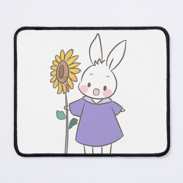 Item preview, Sunflower and cutie bunny Chichi designed and sold by E2somie Art.
