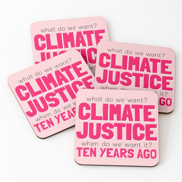 Item preview, Climate Justice Chant Environmental Advocacy Pink designed and sold by cashewdays.