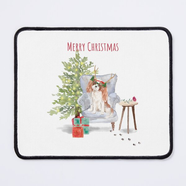 Item preview, Cavalier King Charles Spaniel Christmas Dog  designed and sold by beastieboutique.