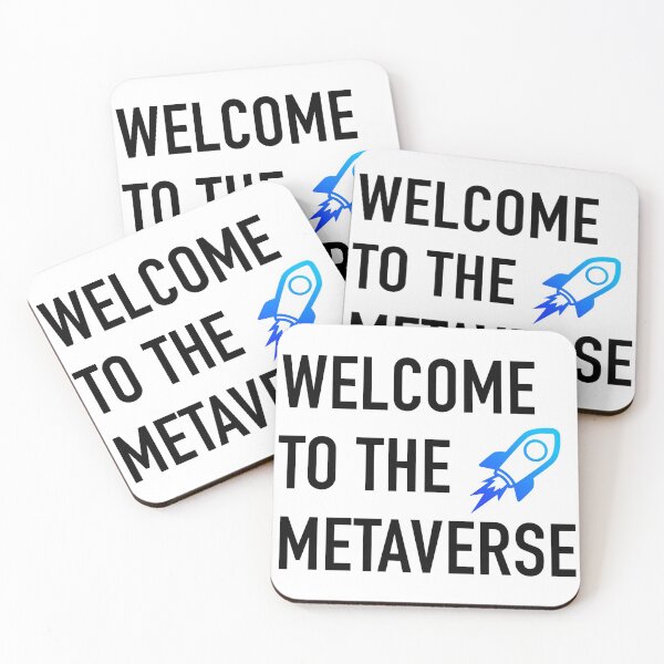 Item preview, Welcome to the Metaverse | Blue designed and sold by BHawk-Graphics.