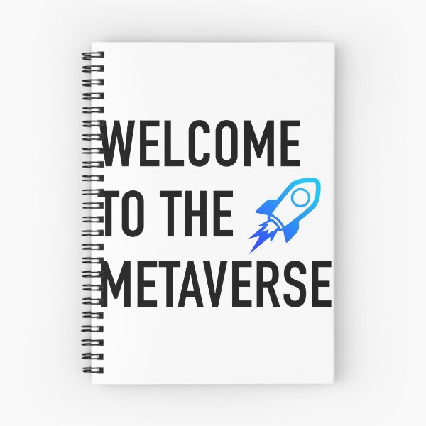 Artikelvorschau, Willkommen im Metaversum | Blau entworfen und verkauft von BHawk-Graphics.