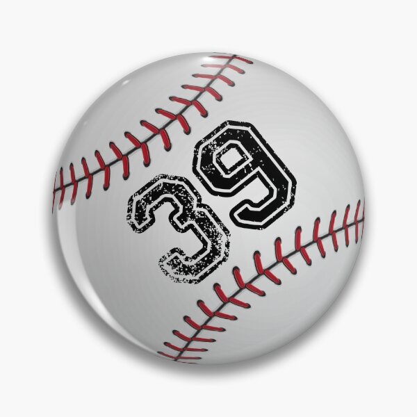 Item preview, Baseball ball number 39, thirty nine designed and sold by TheCultStuff.