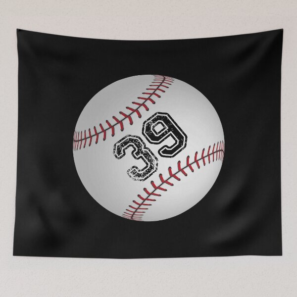 Item preview, Baseball ball number 39, thirty nine designed and sold by TheCultStuff.