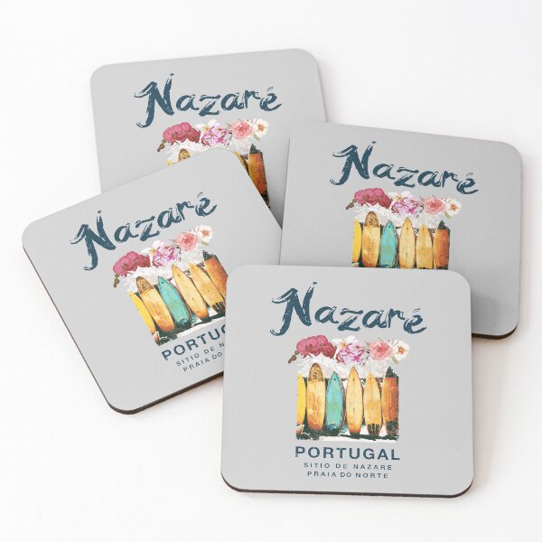 Item preview, Nazare Portugal Praia do Norte Vintage Surfing designed and sold by IronEcho.