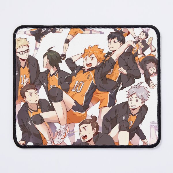 Haikyuu Poster Full Characters Mouse Pad