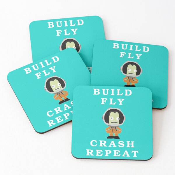 Item preview, Build fly crash repeat , Kerbal space program , Kerbals    designed and sold by HoodieIsland.
