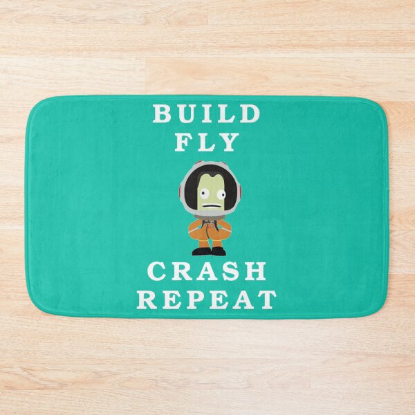 Item preview, Build fly crash repeat , Kerbal space program , Kerbals    designed and sold by HoodieIsland.