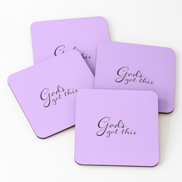 Item preview, God's Got This - Purple Background designed and sold by KTCreativeSide.