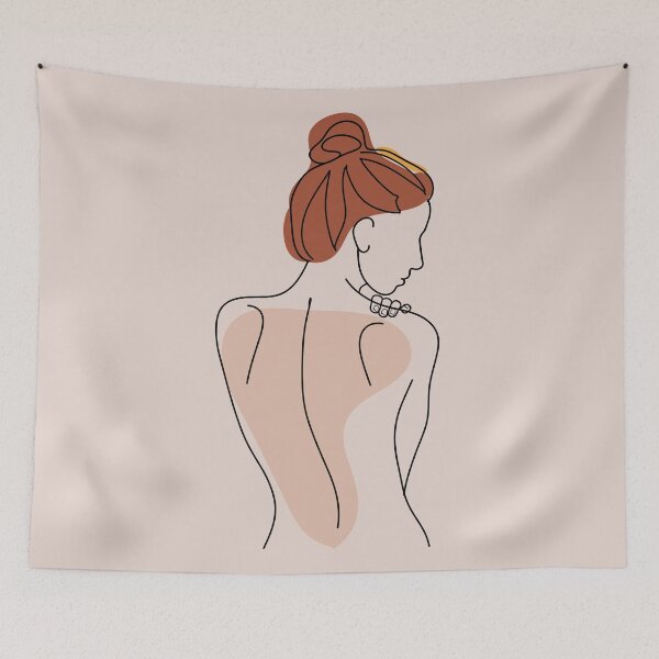 Item preview, Nude Figure Illustration designed and sold by PeachyLitchi.