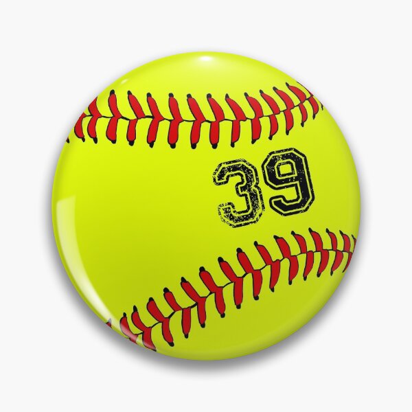 Item preview, Softball ball number 39, thirty nine    designed and sold by TheCultStuff.