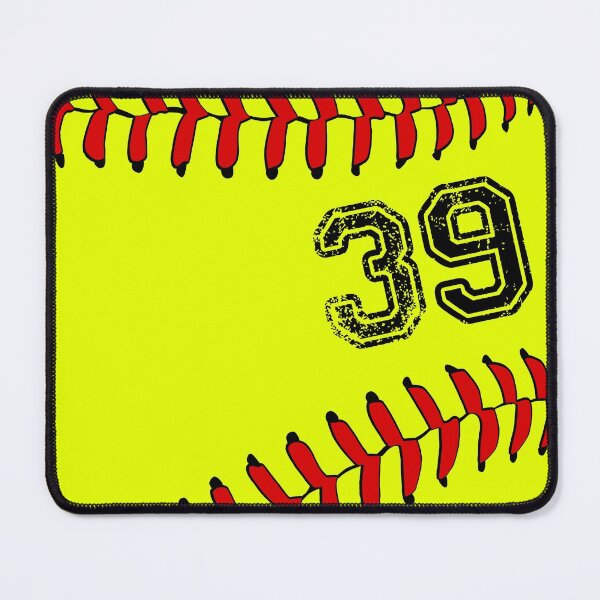 Item preview, Softball ball number 39, thirty nine designed and sold by TheCultStuff.