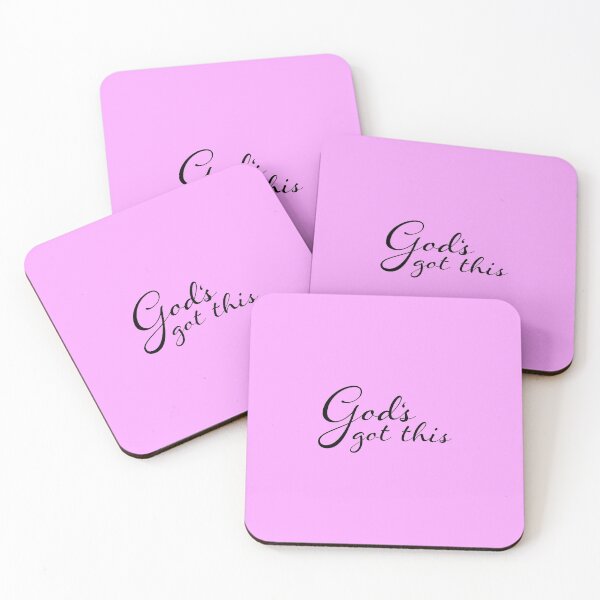 Item preview, God's Got This - Pink Background designed and sold by KTCreativeSide.