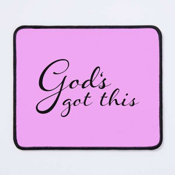 Item preview, God's Got This - Pink Background designed and sold by KTCreativeSide.