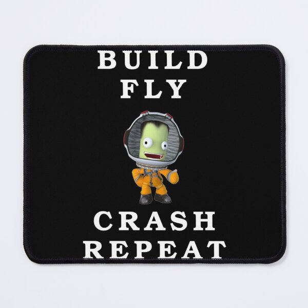 Item preview, build fly crash repeat , Kerbal space program , Kerbals , kids cartoon    designed and sold by HoodieIsland.