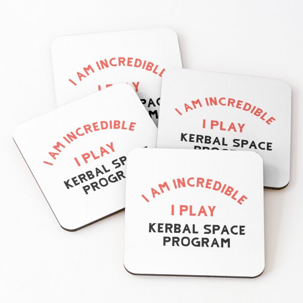 Item preview, I am incredible i play kerbal space program  red V-Neck  designed and sold by HoodieIsland.