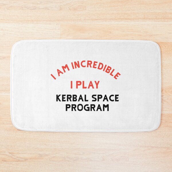 Item preview, I am incredible i play kerbal space program  red V-Neck  designed and sold by HoodieIsland.