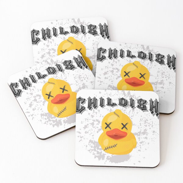 Item preview, CHILDISH Dead Rubber Duck (Black) designed and sold by Anxatzi.