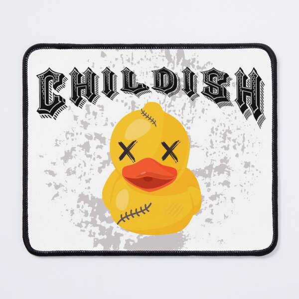 Item preview, CHILDISH Dead Rubber Duck (Black) designed and sold by Anxatzi.