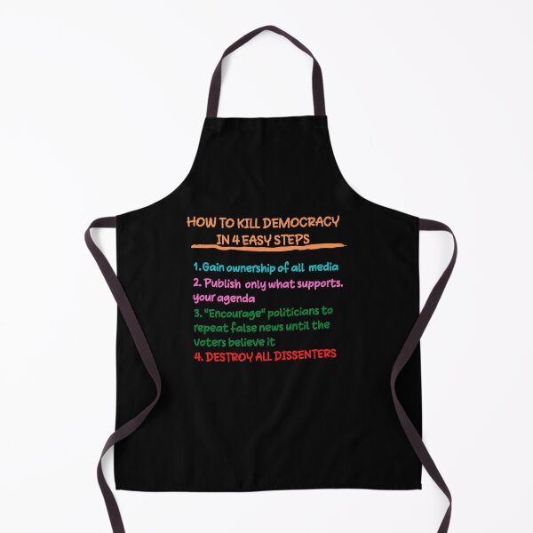 Item preview, How to kill democracy in 4 easy steps designed and sold by Scribblehound.