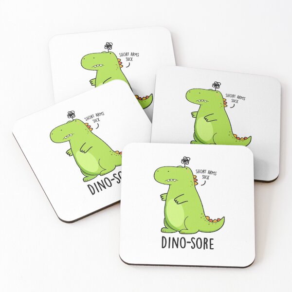 Item preview, Dino-sore Funny Irritated Dinosaur Puns  designed and sold by punnybone.