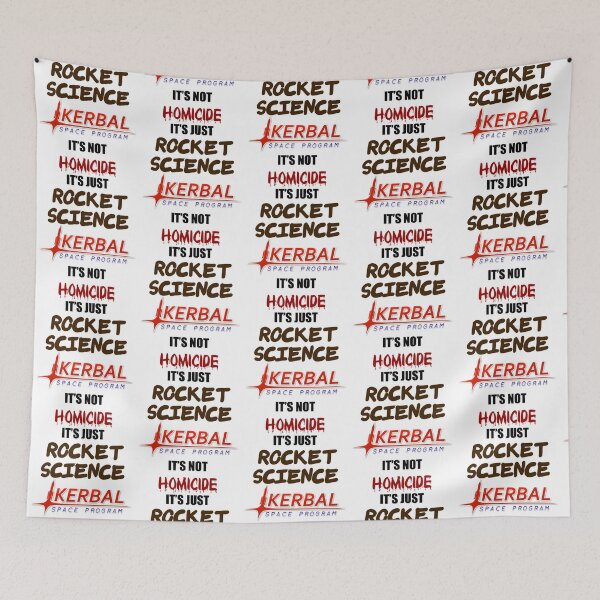 Item preview, KSP - IT_S NOT HOMICIDE, IT_S JUST ROCKET SCIENCE   designed and sold by HoodieIsland.