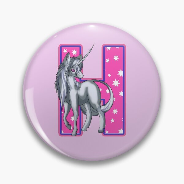 Item preview, Unicorn Letter H designed and sold by MoonsmileProd.