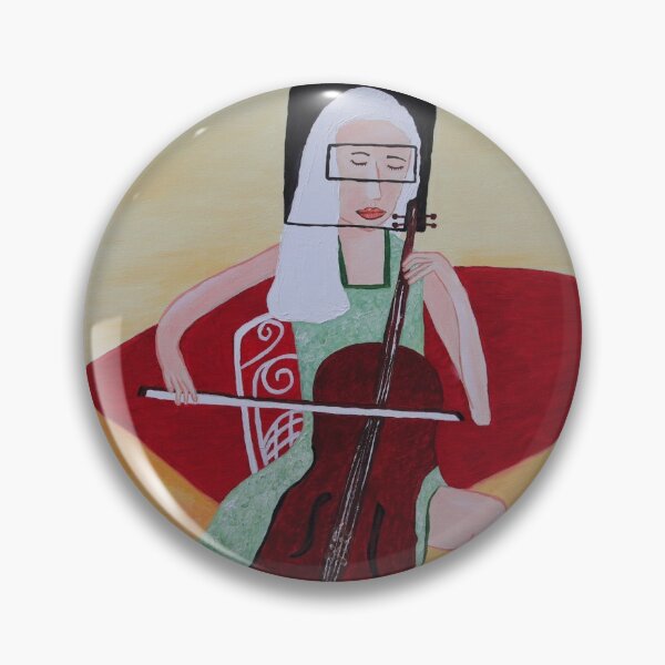 Item preview, Mistress Kelly playing the Cello with Jack Jumpers designed and sold by JDLPaintings.