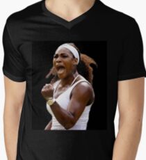 serena williams V-Neck T-Shirt