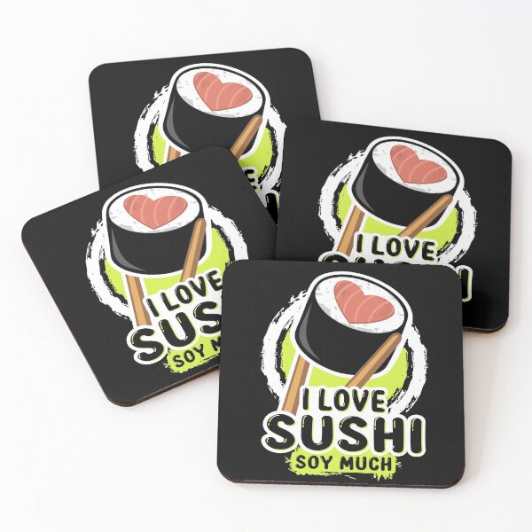 Item preview, I love sushi soy much designed and sold by Toony-Stuff.