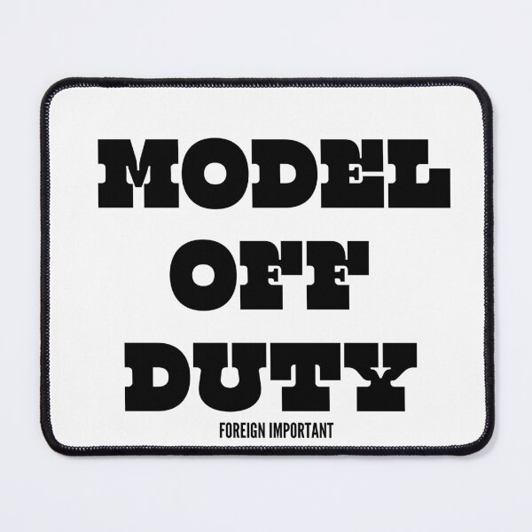 Item preview, MODEL OFF DUTY designed and sold by FOREIGN-i88.