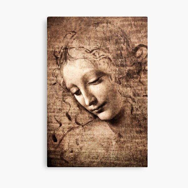 Item preview, Head of a Woman (La Scapigliata) by Leonardo da Vinci - Great Arts designed and sold by InHerits.